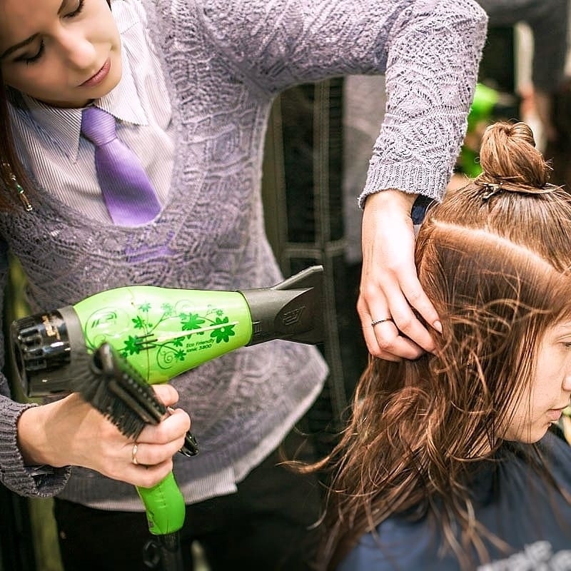 как правильно сушить волосы